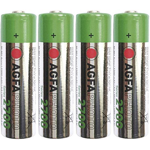 AgfaPhoto NiMH Akku Mignon AA/HR6 2300 mAh 4er Pack von AgfaPhoto