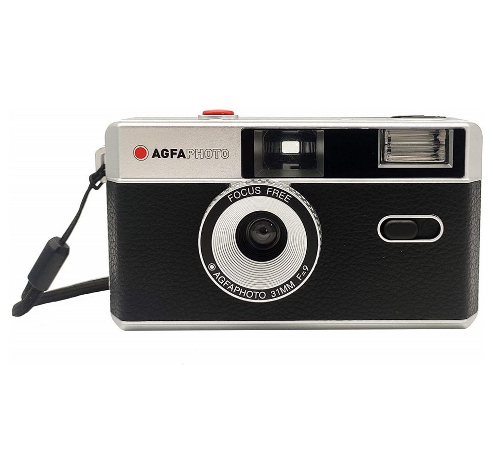 AgfaPhoto Reusable Photo Camera - Kleinbildkamera - schwarz Kompaktkamera von AgfaPhoto