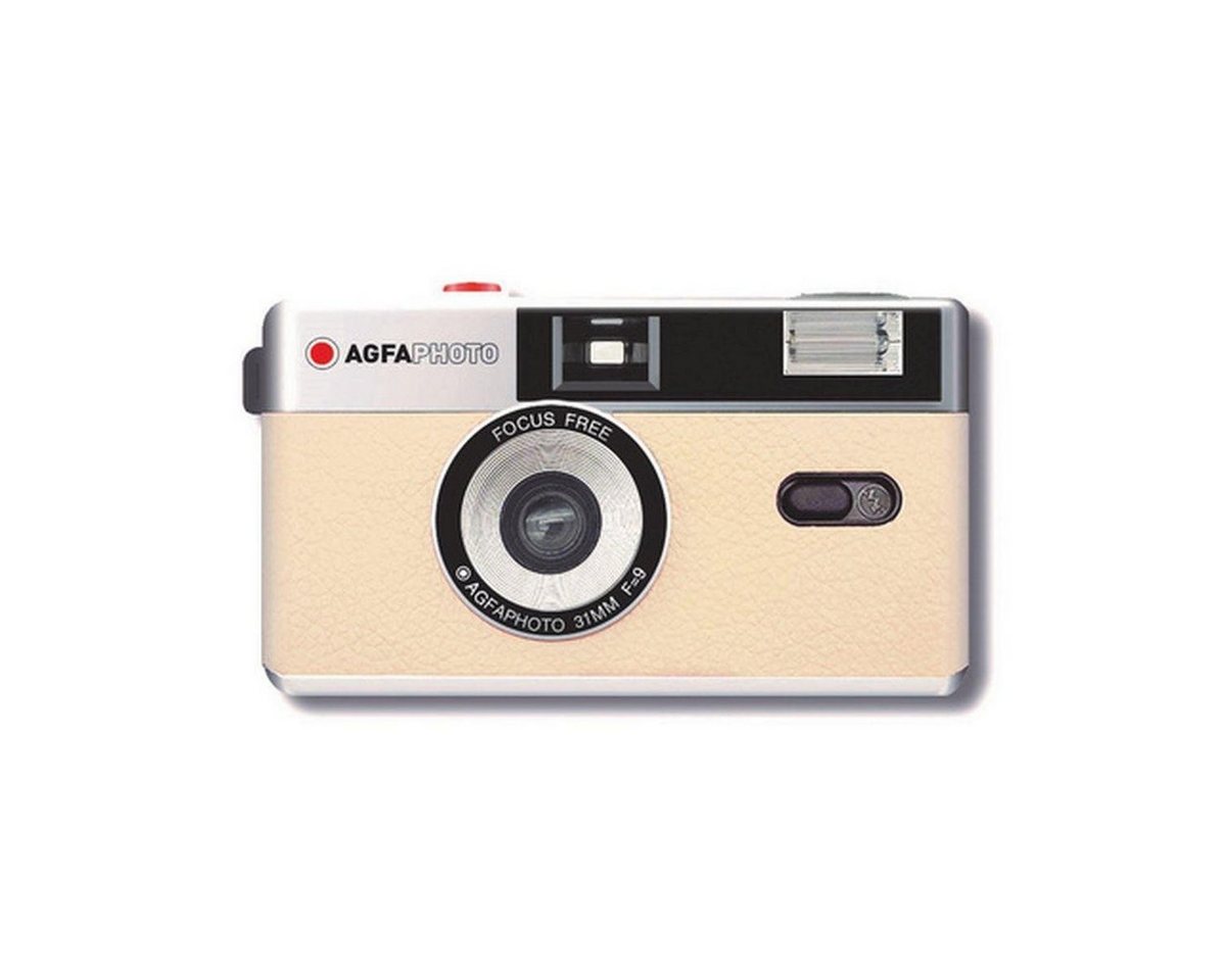AgfaPhoto Reusable Photo Camera beige Kompaktkamera von AgfaPhoto