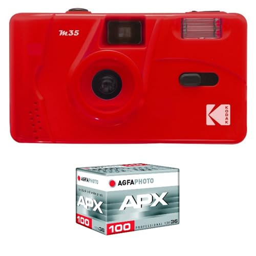 Kodak Wiederaufladbare Kamera M35 – 35 mm – Candy Pink Kodak Wiederaufladbare Kamera M35 – 35 mm – Candy Pink von AgfaPhoto