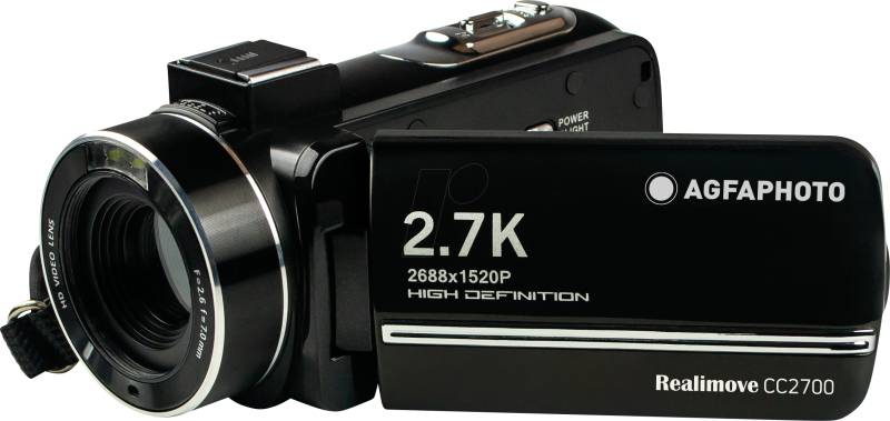 AGFA CC2700-2 - Camcorder, 24MP, 2.7K von Agfaphoto