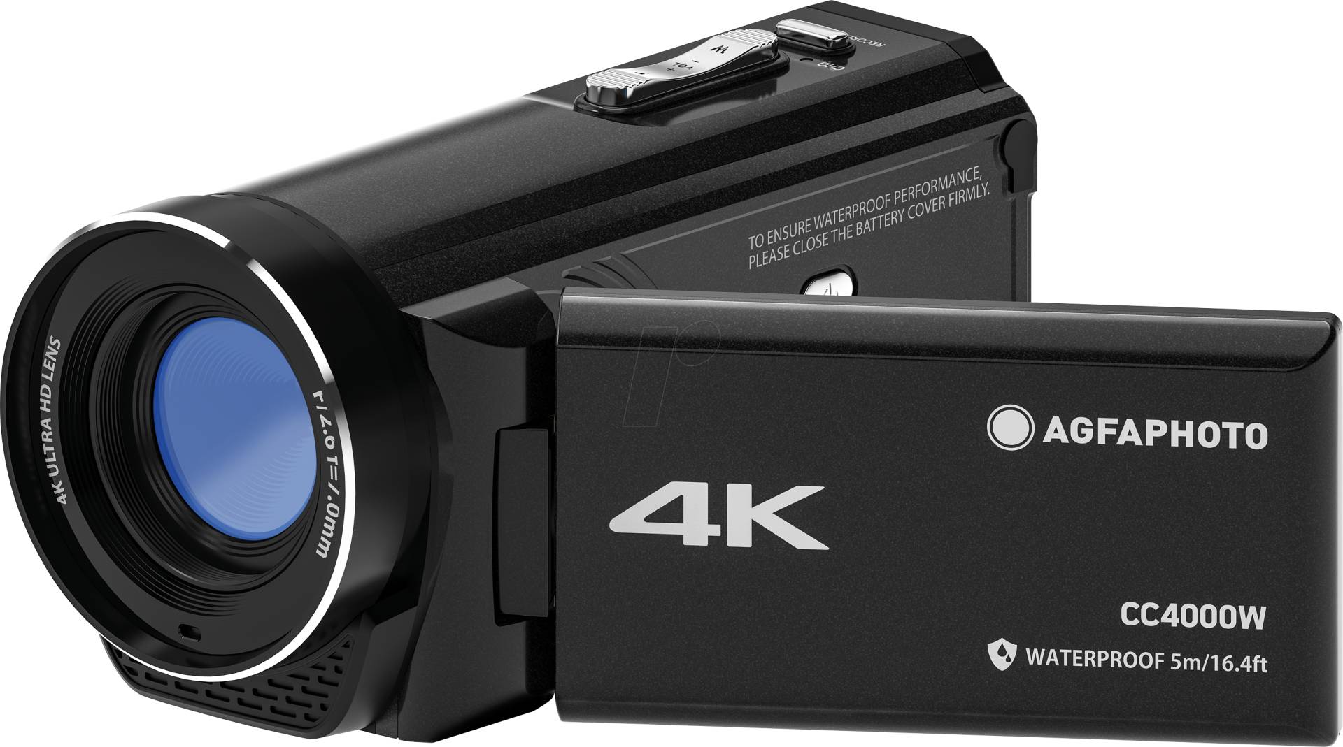 AGFA CC4000W - Camcorder, 24MP, 4K, wasserdicht AGFA CC4000W - Camcorder, 24MP, 4K, wasserdicht von Agfaphoto