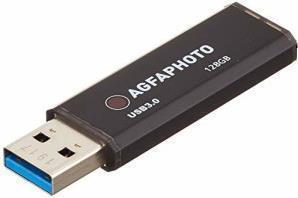 AgfaPhoto 10572 USB-Stick 128 GB USB Typ-A 3.0 Schwarz (10572) von Agfaphoto