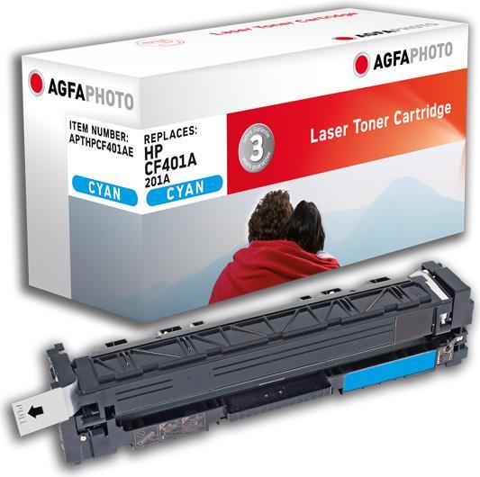 AgfaPhoto - Cyan - kompatibel - Tonerpatrone (Alternative zu: HP 201A) - für HP Color LaserJet Pro M252dn, M252dw, M252n, MFP M274n, MFP M277c6, MFP M277dw, MFP M277n von Agfaphoto