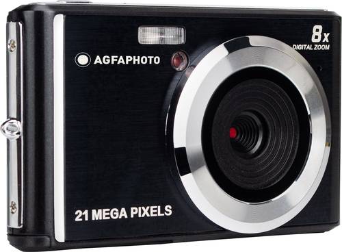 AgfaPhoto DC5200 Digitalkamera 21 Megapixel Schwarz, Silber von Agfaphoto