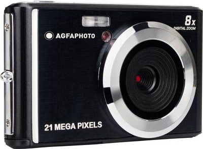 AgfaPhoto DC5200 - Digitalkamera - Kompaktkamera - 21,0 MPix - 720p - Schwarz (DC5200-BK) von Agfaphoto