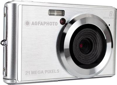 AgfaPhoto DC5200 - Digitalkamera - Kompaktkamera - 21,0 MPix - 720p - Silber (DC5200-SIL) von Agfaphoto