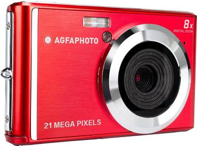 AgfaPhoto DC5200 - Digitalkamera - Kompaktkamera - 21.0 MPix - 720p - Rot von Agfaphoto