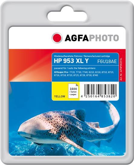 AgfaPhoto - Gelb - kompatibel - wiederaufbereitet - Tintenpatrone - für HP Officejet Pro 77XX, 82XX, 87XX von Agfaphoto