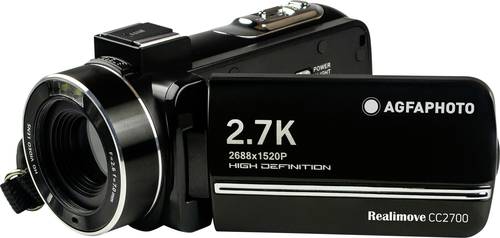 AgfaPhoto Realimove CC2700 Camcorder 7.6cm 3 Zoll Schwarz von Agfaphoto
