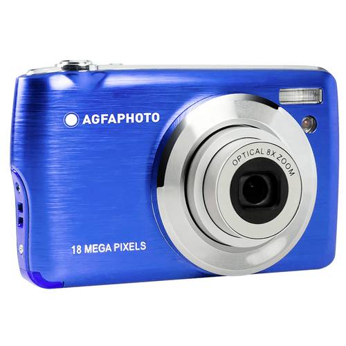 AgfaPhoto Realishot DC8200 Digitalkamera 18 Megapixel Opt. Zoom: 8 x Blau inkl. Akku, inkl. Tasche von Agfaphoto