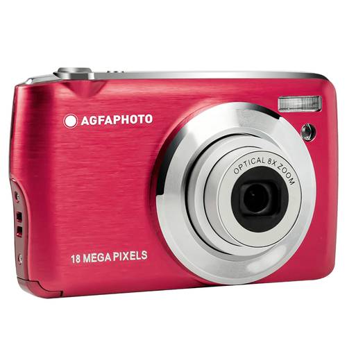 AgfaPhoto Realishot DC8200 Digitalkamera 18 Megapixel Opt. Zoom: 8 x Rot inkl. Akku, inkl. Tasche von Agfaphoto