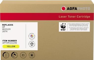 Toner gelb wie HP W2212X 207X APTHP2212XE 2.45K (APTHP2212XE) von Agfaphoto