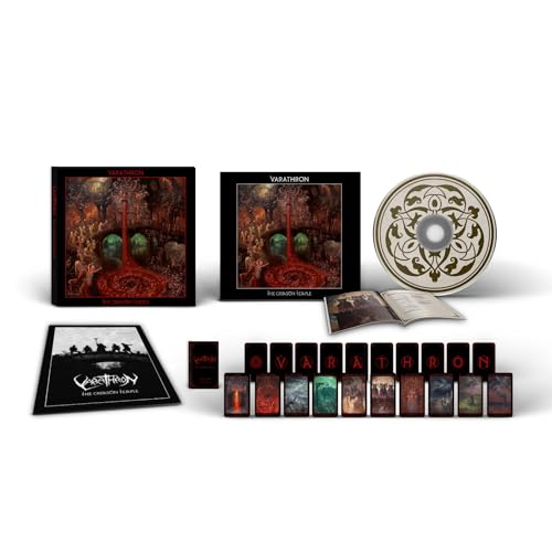 The Crimson Temple (Exclusive Digipak Cd, Set Of Tarot Cards With Exclusive Artwork By Paolo Girardi + A3 Poster) von Agonia Records