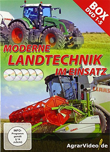 Moderne Landtechnik Teil 1-5 [5 DVDs] von Agrarvideo