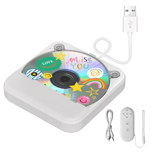 CD Player für Auto mit USB-Anschluss,Universal CD Laufwerk für Auto PKW LKW, Externes CD Laufwerk für Laptop, PC, Fernseher, kompatibel mit Android Autoradio CD Player für Auto mit USB-Anschluss,Universal CD Laufwerk für Auto PKW LKW, Externes CD Laufwerk für Laptop, PC, Fernseher, kompatibel mit Android Autoradio von Agrdeed