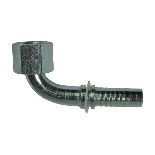 SAE-Innengewinde, abgewinkelt, flaches Ende, 90 °, 1/4 "Ø, flexibel, 9/16" -18 Gewinde von Agri+Pro
