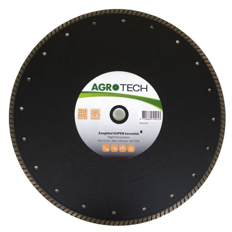 AgroTech Diamant-Trennscheibe SUPER Keramik - 350 mm von AgroTech