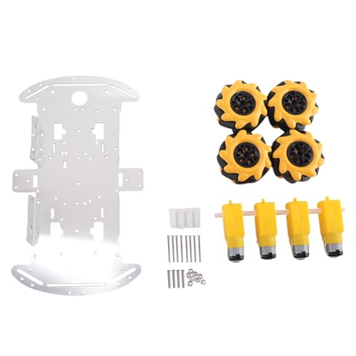 Agwuoetr Smart Robot Car Kit Allrad-Smart-Mecanum-Rad Einschichtiges Autochassis Aus Aluminiumlegierung DIY-Montagesatz Autoersatzzubehör Agwuoetr Smart Robot Car Kit Allrad-Smart-Mecanum-Rad Einschichtiges Autochassis Aus Aluminiumlegierung DIY-Montagesatz Autoersatzzubehör von Agwuoetr