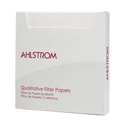 Ahlstrom Qualitative Filter Papier, 2,5 Mikrometer, mittlerer Nahrungsfluss, Grade 601, 2.5 micrometer Retention, Grade 601, 24cm Diameter (Case of 50), 50 von Ahlstrom