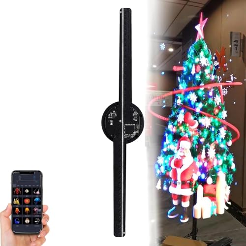 Hologram LED Fan Projector | Hologramm Projektor | Led Hologramm | Weihnachts Projektor | Mit APP Fernbedienung | Wi-Fi LED Advertising Display Für Weihnachten Halloween Hologram LED Fan Projector | Hologramm Projektor | Led Hologramm | Weihnachts Projektor | Mit APP Fernbedienung | Wi-Fi LED Advertising Display Für Weihnachten Halloween von Ahuuen