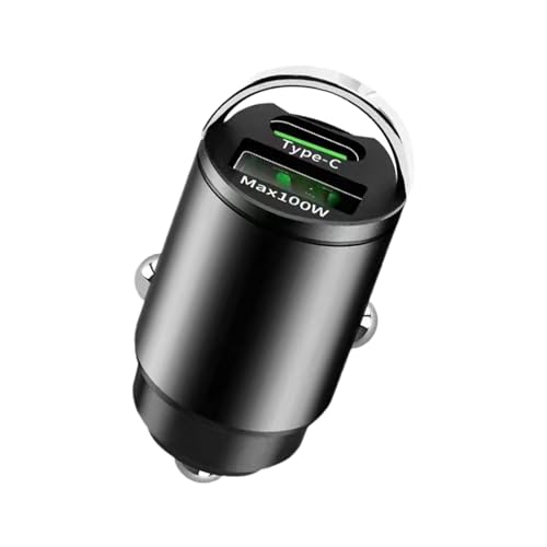 Ahuuen Autoladegerät USB-Schnellladung,Schnellladegerät fürs Auto | 100-W-Autoladegerät-Splitter | USB-Telefonladegerät für Autos, Pd Qc 3.0, Schnellladeadapter und Splitter für LKWs, SUVs, von Ahuuen