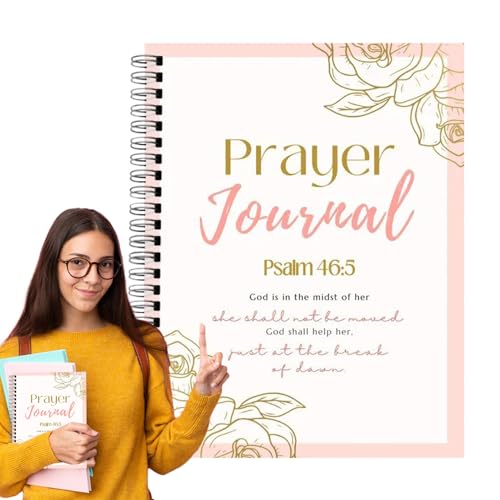 Ahuuen Gebetstagebuch Notizbuch | Christliches Kunsttagebuch | Spiralgebundenes Organizer für Andachten mit Spiritueller Reflexion und Christliche Geschenke für Taufe oder Bibelstudium Ahuuen Gebetstagebuch Notizbuch | Christliches Kunsttagebuch | Spiralgebundenes Organizer für Andachten mit Spiritueller Reflexion und Christliche Geschenke für Taufe oder Bibelstudium von Ahuuen
