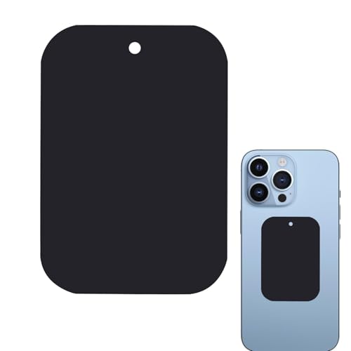 Ahuuen Handy-Metallaufkleber | Metallplättchen Selbstklebend | Magnetischer Telefonaufkleber | Metallplatte Für Telefonmagnet | Metallplatten-Aufkleber Für Lüftungsschlitze, Wände Und Gehäuse von Ahuuen