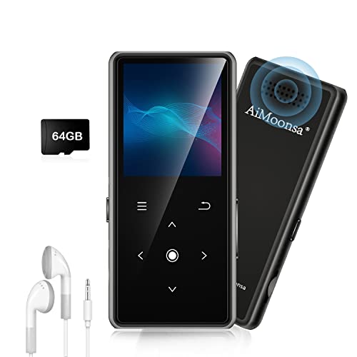 64GB MP3 Player, Music Player with Bluetooth 5.2 von AiMoonsa