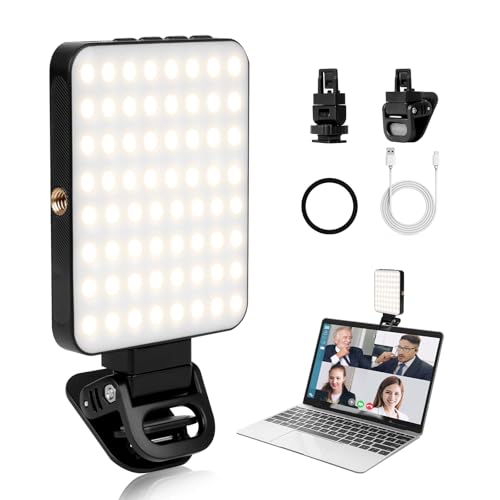 AiQInu Selfie Licht 128 LED Videolicht,3000K-6500K 3 Lichtmodi und Helligkeit 10-stufiges dimmbares CRI95+High Power Panel-Licht, eingebauten Akkus für Phone, iPhone, Android, iPad, Laptop AiQInu Selfie Licht 128 LED Videolicht,3000K-6500K 3 Lichtmodi und Helligkeit 10-stufiges dimmbares CRI95+High Power Panel-Licht, eingebauten Akkus für Phone, iPhone, Android, iPad, Laptop von AiQInu