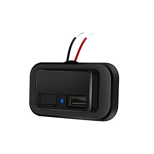 Aibyks Auto Dual USB-Ladegerät Smart Auto Mobiltelefon Ladegerät Auto Dual Port Ladegerät Boot RV Geänderte USB-Zubehör von Aibyks