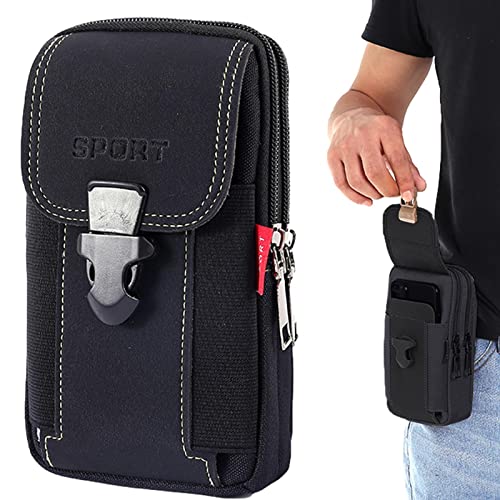 Aibyks Gürtel-Telefon-Fall - Universelle Handyhülle für Herren,Handytasche Werkzeughalter, Gürteltasche Herren Gürteltasche, Handy Gürteltasche, Handytasche für Outdoor von Aibyks