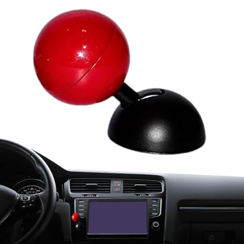 Auto- -to-Start- -Wippe – Kreative Auto-Start-Stopp- -Abdeckung | Lustiges Auto Ein- -Starthebel Auto-Startknopf-Wippe | Autoinnenausstattung Für PKW, LKW, SUV (rot) von Aibyks