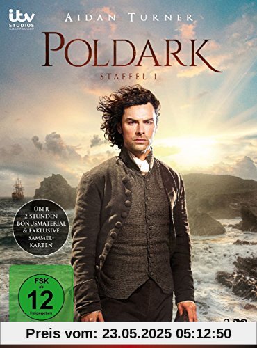 Poldark - Staffel 1, Limited Edition im Digipak [3 DVDs] von Aidan Turner