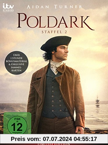 Poldark - Staffel 2, Limited Edition im Digipak [4 DVDs] von Aidan Turner
