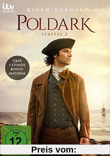 Poldark-Staffel 2 (Standard Edition) [4 DVDs] von Aidan Turner