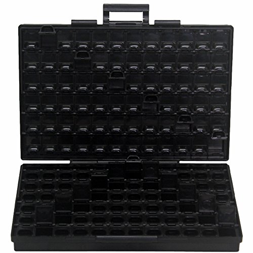 AideTek BOX-ALL ESD sicher SMD Widerstand IC Chips Organizer w/144 Bins Antistatik Diode Schiff aus China von AideTek