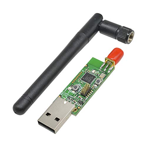 Aideepen Zigbee CC2531 Sniffer Bare Board Paket Protokoll Analyzer Modul USB Dongle für Home Assistant, Open HAB etc. USB CC2531 Bluetooth 4.0 Protokoll Analyzer Sniffer Externe Antenne … von Aideepen