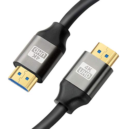 Aievrgad 4K HDMI-Kabel 0,5 m, HDMI 2.0-Kabel/Kabel, Ultra-HDMI-zu-HDMI-Kabel, hohe Geschwindigkeit, 18 Gbit/s, 4K bei 60 Hz, ARC, vergoldet für 4K-TV/PS4 3D, Ethernet, Videorückgabe, UHD 2160p von Aievrgad