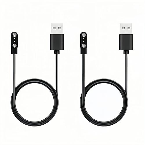 Aifrymne Universelles 2-poliges magnetisches Smartwatch-Ladekabel, kompatibel mit Dafit, Nerunsa, Radley, Reflex Active und mehr, USB-Ladekabel, 80 cm Länge Aifrymne Universelles 2-poliges magnetisches Smartwatch-Ladekabel, kompatibel mit Dafit, Nerunsa, Radley, Reflex Active und mehr, USB-Ladekabel, 80 cm Länge von Aifrymne