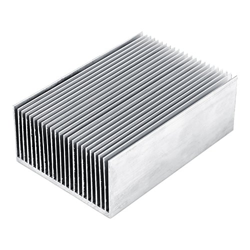 Aigid 1Pc Aluminium Kühlkörper, Radiator Diffusion Kühlrippe Kühlkörper für LED-Verstärker Transistor IC Modul 100 x 69 x 36mm, für Computer Power LED Licht elektrische Geräte von Aigid