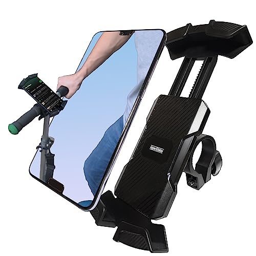 Aigner&Reiter Scooter Handyhalterung e-Scooter, Roller, Fahrradhalterung Universal Handyhalter für den Lenker mit 360° Drehbar für alle Smartphones, iPhone, Samsung, Huawei, Xiaomi Rennrad MTB von Aigner & Reiter