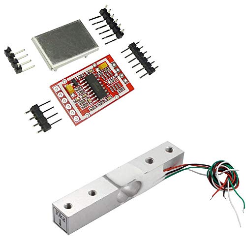 Aihasd 10KG Digitale Wägezelle Gewichtssensor Tragbar Elektronische Küchenwaage + HX711 AD Wägesensoren Wägemodul Metallschild Für Arduino von Aihasd