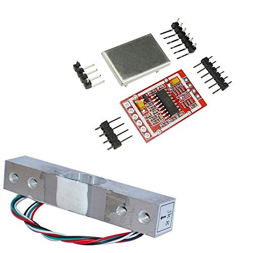 Aihasd 3KG Digitale Wägezelle Gewichtssensor Tragbar Elektronische Küchenwaage + HX711 AD Wägesensoren Wägemodul Metallschild Für Arduino von Aihasd