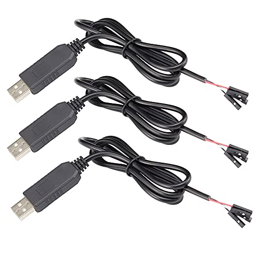 Aihasd 3PCS PL2303HX USB to TTL UART RS232 COM Kabel-Modul Converter von Aihasd