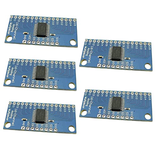 Aihasd 5PCS CD74HC4067 16-Kanal Analog Digital Multiplexer Breakout Karten modul von Aihasd