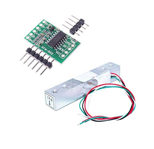 Aihasd Digitale Wägezelle Gewichtssensor 1KG Tragbar Elektronische Küchenwaage + HX711 Wägesensoren Ad modul Für arduino von Aihasd