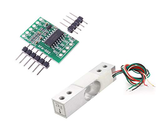 Aihasd Digitale Wägezelle Gewichtssensor 2KG Tragbar Elektronische Küchenwaage + HX711 Wägesensoren Ad modul Für arduino Aihasd Digitale Wägezelle Gewichtssensor 2KG Tragbar Elektronische Küchenwaage + HX711 Wägesensoren Ad modul Für arduino von Aihasd