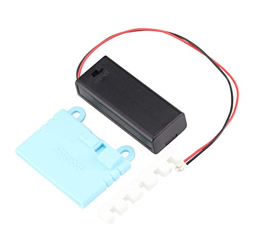 Aihasd Silikonhülle Schutzhülle + Battry Halter Fall 3 V PH2.0 für 2 Stück AAA Batterien für BBC Micro: bit for microbit Kinder Bildung von Aihasd