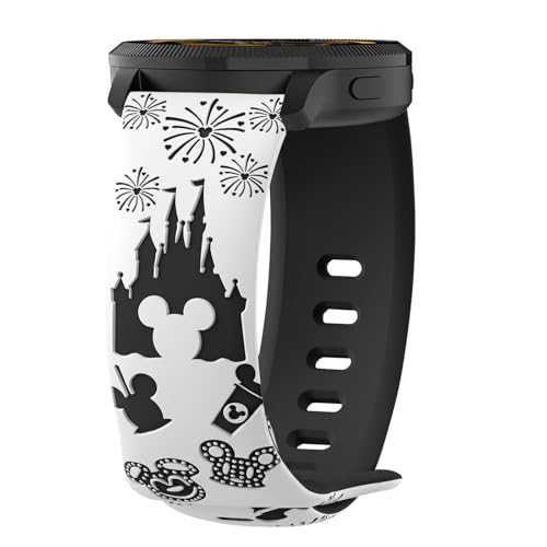 AiiBowy 22mm Armband Kompatibel mit Garmin Venu 3 45mm/Garmin Forerunner 265/Garmin Forerunner 255/Garmin vivoactive 4, Adjustable Silikon Ersatzarmband für Garmin Venu 2/Active Weiß+Schwarz AiiBowy 22mm Armband Kompatibel mit Garmin Venu 3 45mm/Garmin Forerunner 265/Garmin Forerunner 255/Garmin vivoactive 4, Adjustable Silikon Ersatzarmband für Garmin Venu 2/Active Weiß+Schwarz von AiiBowy